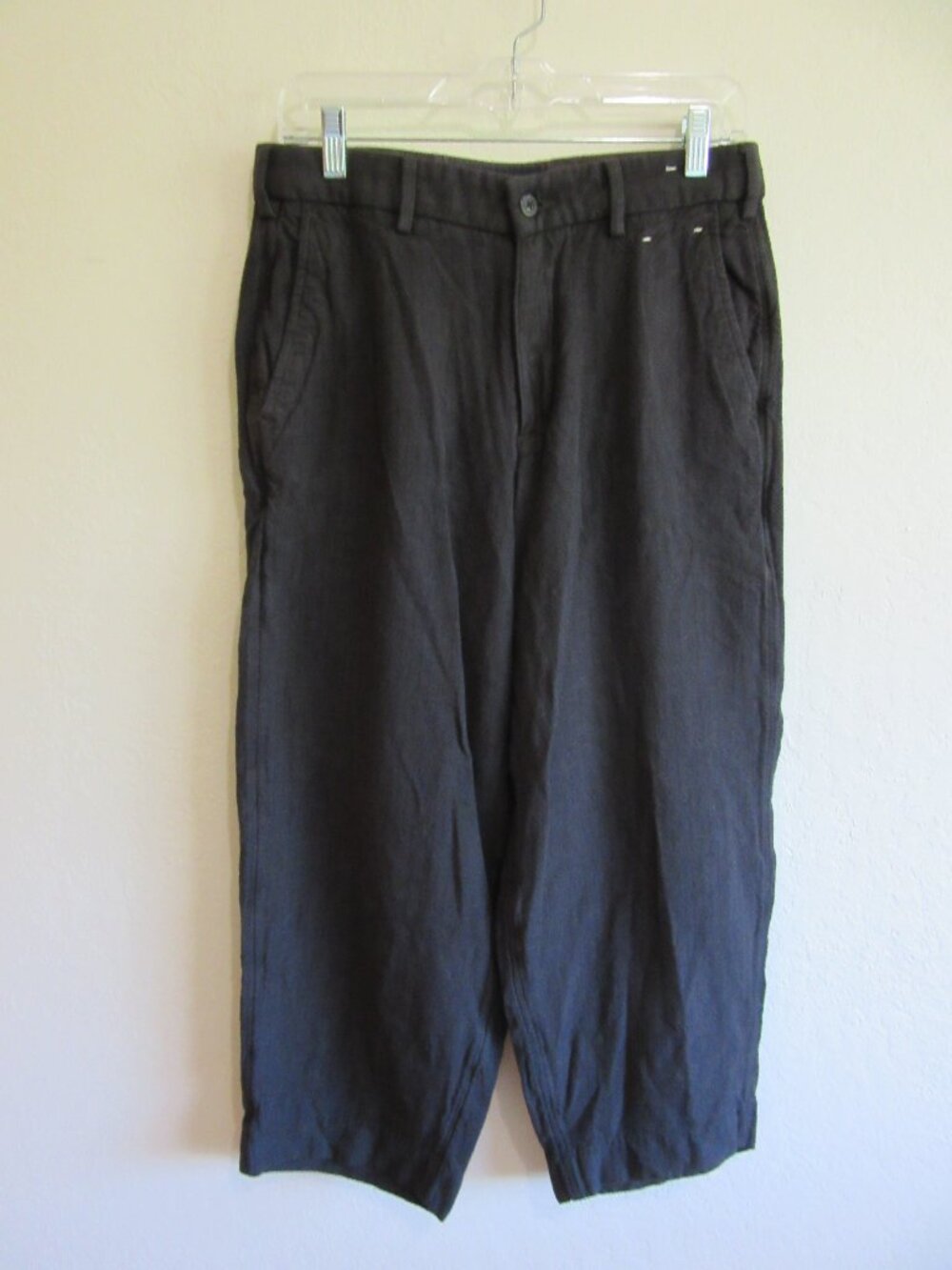Abercrombie & Fitch Black Knit 30 Baggy Trousers